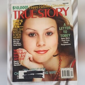 True Story Magazine Vintage December 2005 $10,000!Happy Holiday Giveaway...